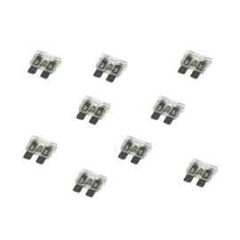 100 FUSIBLES TRANSPARENTS LAMELLAIRES ENFICHABLES 25A